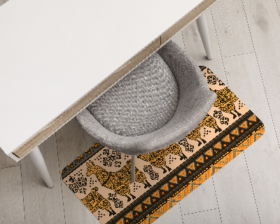 Vloerbeschermer tapijt Aziatisch lamapatroon