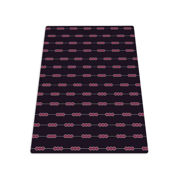 Vloerbeschermer Compositie met cirkels