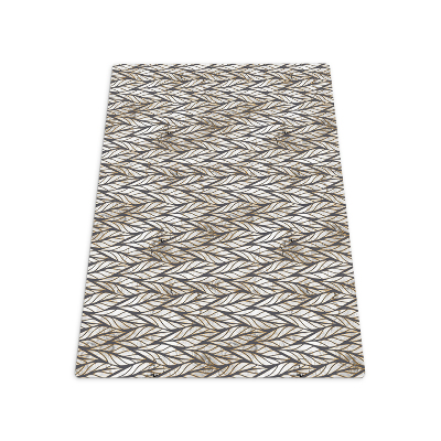 Vloerbeschermer tapijt Marmeren plantenbladeren