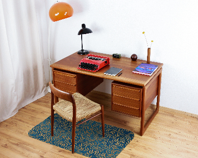 Vloerbeschermer bureaustoel Gouden bladeren