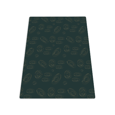 Vloerbeschermer tapijt Cirkels in de diepte