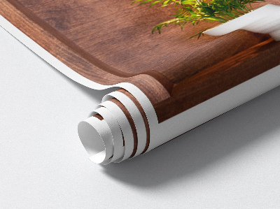 3D effect muursticker 28x100 Plantenniches