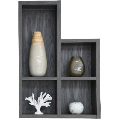 3D effect muursticker 91x130 Decoratieve planken