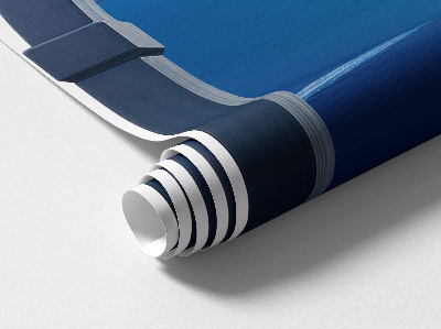 3D muursticker raam 43x60 Uitzicht op de Middellandse Zee