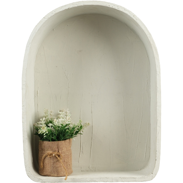 Decoratieve 3d muursticker 45x60 Jute boeket