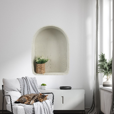 Decoratieve 3d muursticker 45x60 Jute boeket