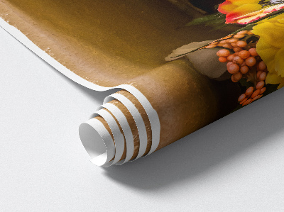 Decoratieve 3d muursticker 76x80 Bloemenvaas