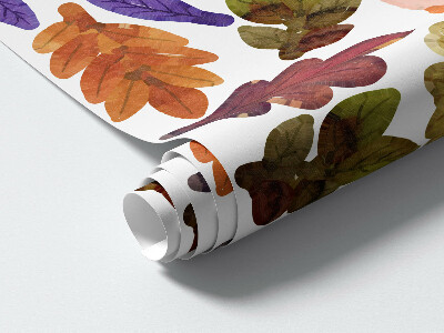 Muur stickers 100x160 Boswezens in herfstige aquareltinten