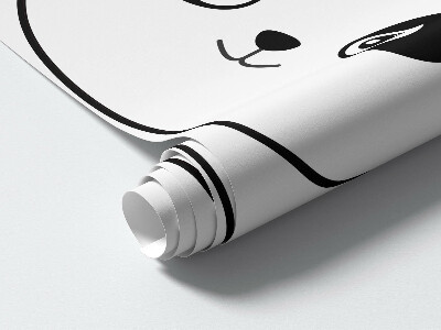 Muurstickers 130x197 Safari met wilde dieren in een charmante editie