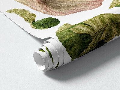 Muurstickers 60x75 Safari met exotische dieren en planten