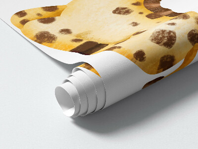 Muurstickers 60x99 Safari-dieren in een charmante pastelesthetiek