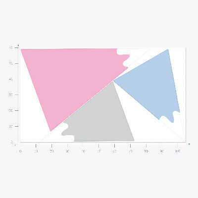 Muurstickers 60x105 Pastelkleurige bergtoppen met besneeuwde toppen
