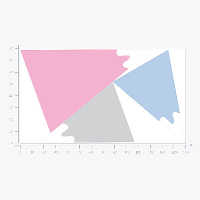 Muur stickers 80x140 Pastelkleurige bergtoppen met besneeuwde toppen