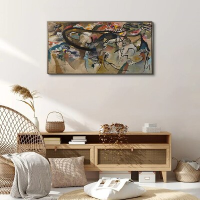 Foto op canvas Compositie V Kandinsky