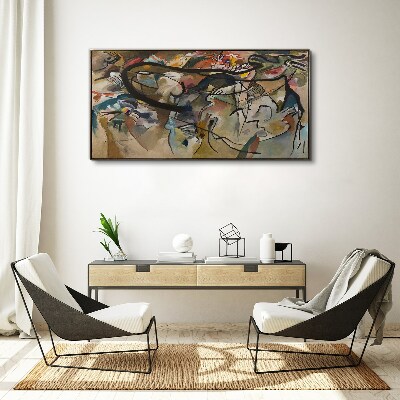 Foto op canvas Compositie V Kandinsky