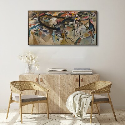 Foto op canvas Compositie V Kandinsky