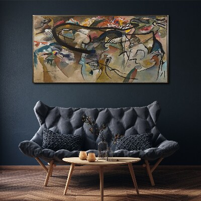 Foto op canvas Compositie V Kandinsky