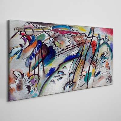 Foto op canvas Improvisatie 28 Kandinsky