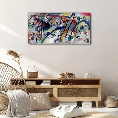 Foto op canvas Improvisatie 28 Kandinsky