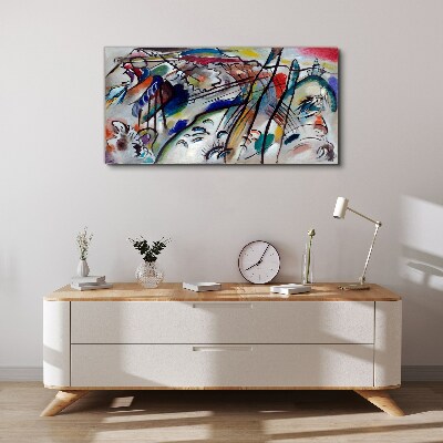 Foto op canvas Improvisatie 28 Kandinsky