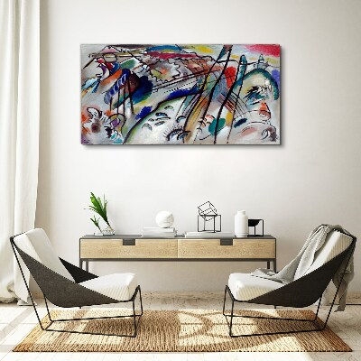 Foto op canvas Improvisatie 28 Kandinsky