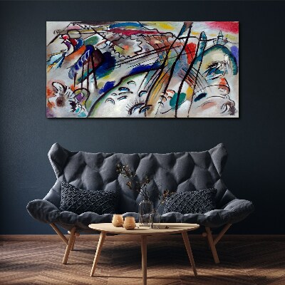 Foto op canvas Improvisatie 28 Kandinsky