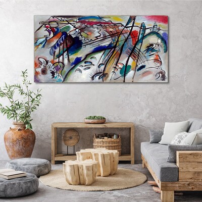 Foto op canvas Improvisatie 28 Kandinsky