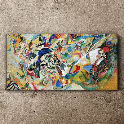 Schilderij op doek Compositie VII Kandinsky