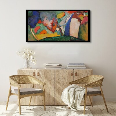 Foto op canvas Watervalabstractie Kandinsky