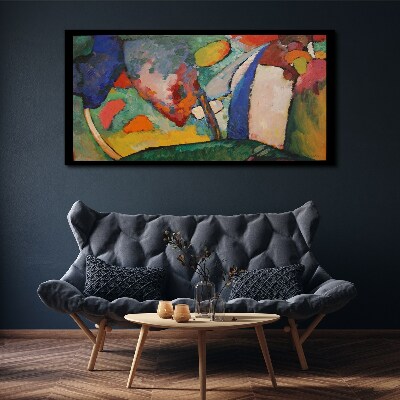 Foto op canvas Watervalabstractie Kandinsky