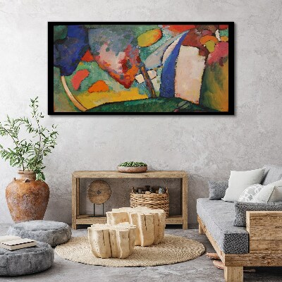 Foto op canvas Watervalabstractie Kandinsky