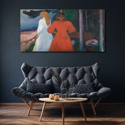 Foto op canvas Koude wind over de zee