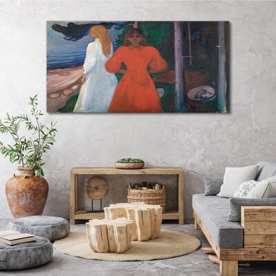 Foto op canvas Koude wind over de zee