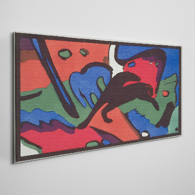 Canvas schilderij Abstracte kleurencompositie