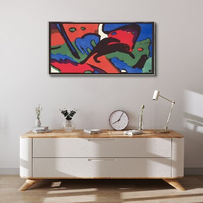 Canvas schilderij Abstracte kleurencompositie