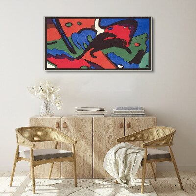 Canvas schilderij Abstracte kleurencompositie