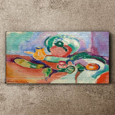 Foto op canvas Stilleven in kleur