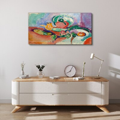 Foto op canvas Stilleven in kleur