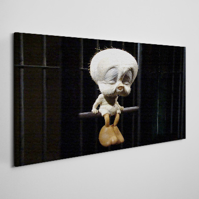 Schilderij op doek Bevroren in de tijd