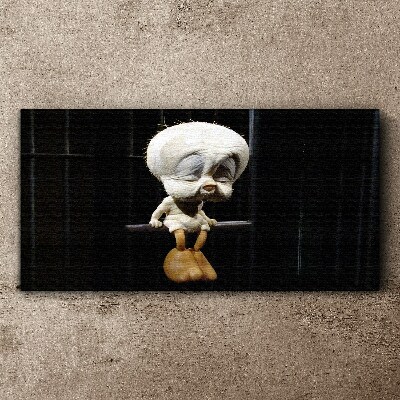 Schilderij op doek Bevroren in de tijd