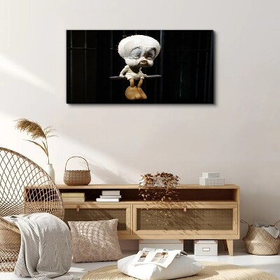 Schilderij op doek Bevroren in de tijd