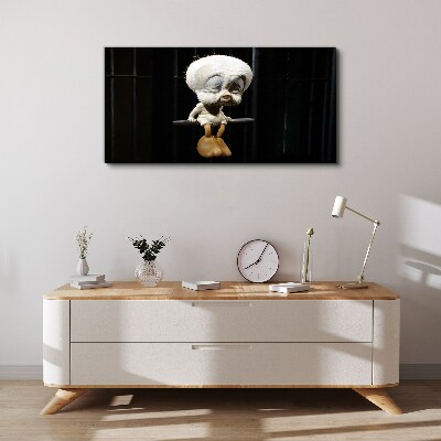 Schilderij op doek Bevroren in de tijd