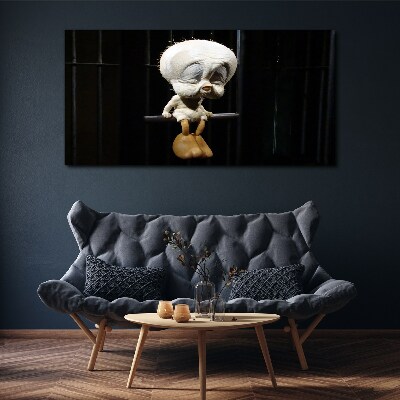 Schilderij op doek Bevroren in de tijd