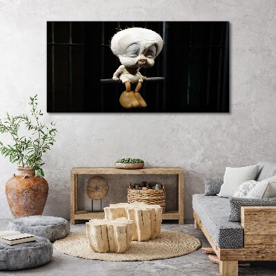 Schilderij op doek Bevroren in de tijd