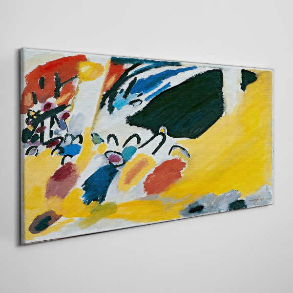 Schilderij op doek Kleuren in beweging