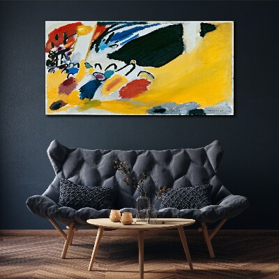 Schilderij op doek Kleuren in beweging