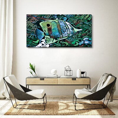 Foto op canvas Kleurrijke vissenwereld