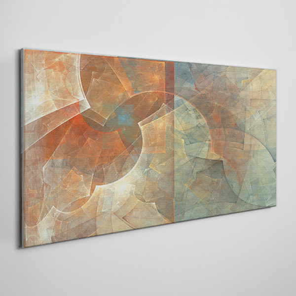 Foto op canvas Abstracte kleurencompositie