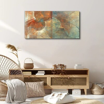 Foto op canvas Abstracte kleurencompositie