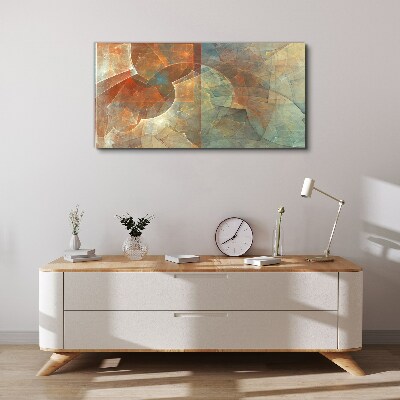 Foto op canvas Abstracte kleurencompositie